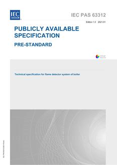 IEC/PAS 63312 Ed. 1.0 en:2021