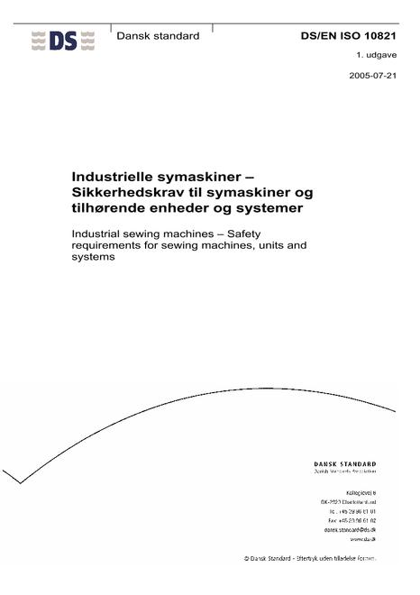DANSK DS/EN ISO 10821