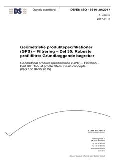 DANSK DS/EN ISO 16610-30