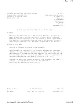 IETF RFC 6796