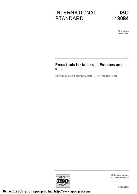 ISO 18084:2005