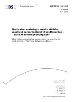 DANSK DS/EN 10139