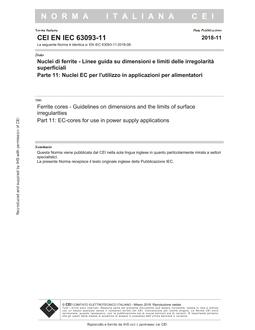 CEI EN IEC 63093-11