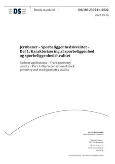 DANSK DS/ISO 23054-1