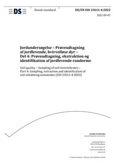DANSK DS/EN ISO 23611-4