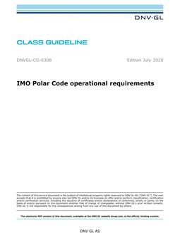DNV DNVGL-CG-0308
