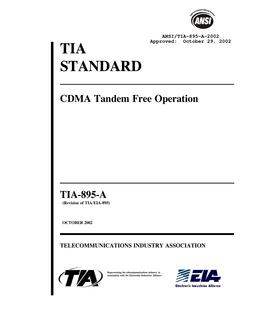 TIA ANSI/TIA-895-A