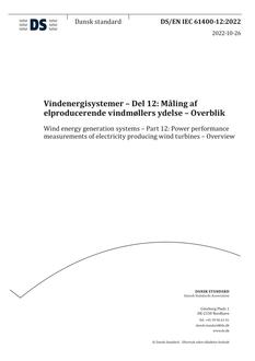 DANSK DS/EN IEC 61400-12