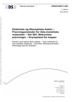 DANSK DS/EN 60811-503