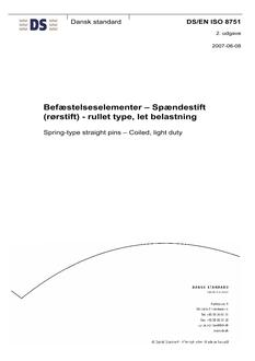 DANSK DS/EN ISO 8751