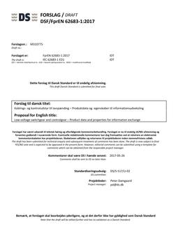 DANSK DSF/FPREN 62683-1
