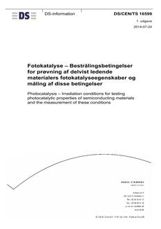 DANSK DS/CEN/TS 16599