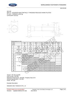 FORD WA 164