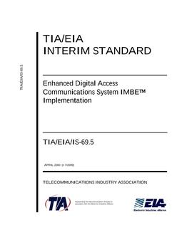 TIA TIA/EIA/IS-69.5