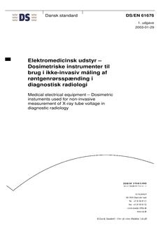 DANSK DS/EN 61676