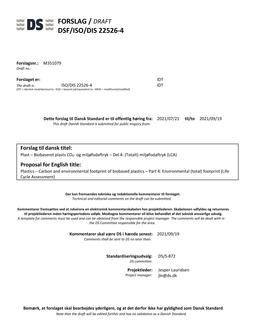 DANSK DSF/ISO/DIS 22526-4