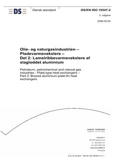 DANSK DS/EN ISO 15547-2