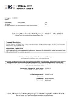 DANSK DSF/PREN 60898-2