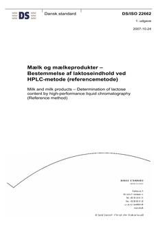 DANSK DS/ISO 22662