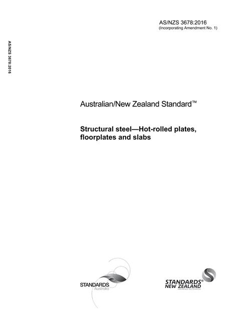 AS/NZS 3678:2016