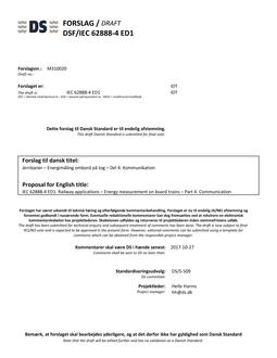 DANSK DSF/IEC 62888-4 ED1