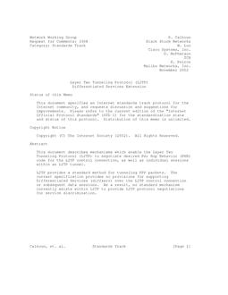 IETF RFC 3308