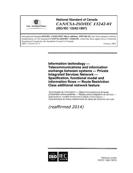 CAN/CSA-ISO/IEC 13242-01 (R2014)