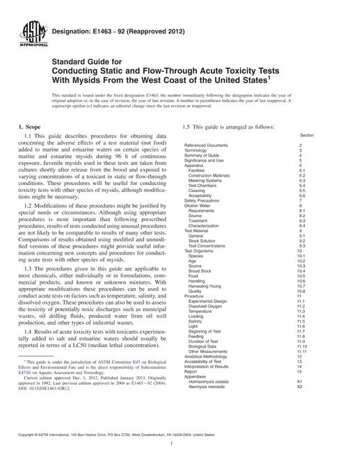 ASTM E1463-92(2012)