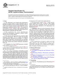 ASTM E1-13