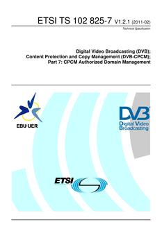 ETSI TS 102 825-7