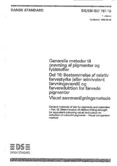 DANSK DS/EN ISO 787-16
