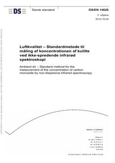 DANSK DS/EN 14626