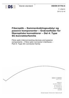 DANSK DS/EN 61754-4