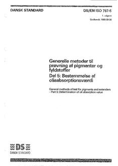 DANSK DS/EN ISO 787-5