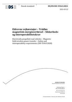 DANSK DS/EN ISO 19363