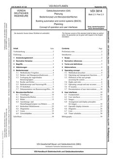VDI VDI 3814 BLATT 2.3