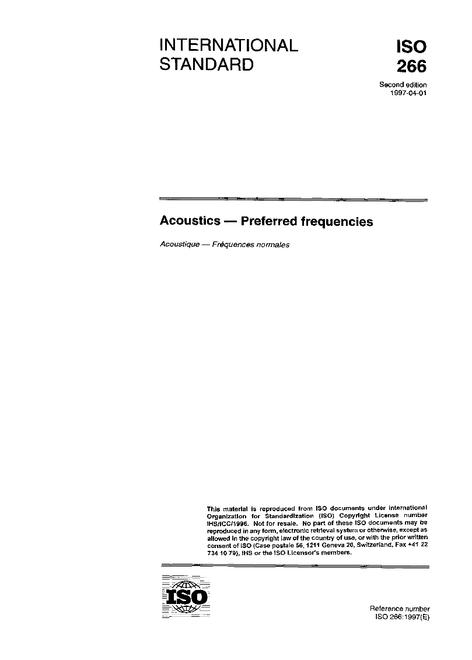 ISO 266:1997
