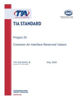TIA ANSI/TIA-102.BAAC-B