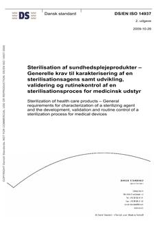 DANSK DS/EN ISO 14937