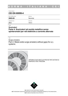 CEI EN 60099-4