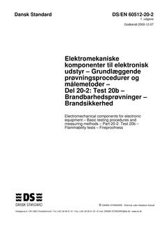 DANSK DS/EN 60512-20-2