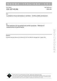 CEI 107-40;AB