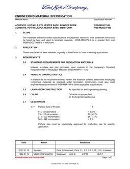 FORD WSB-M2G279-B