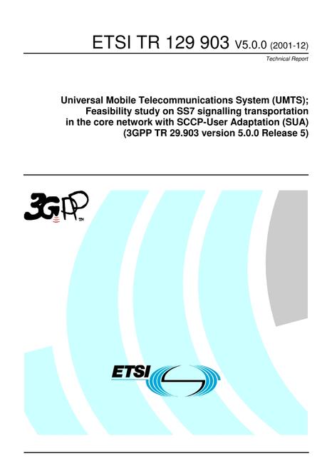 ETSI TR 129 903