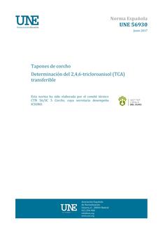 AENOR UNE 56930
