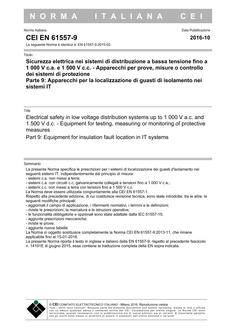 CEI EN 61557-9