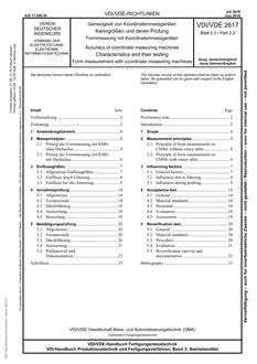 VDI VDI/VDE 2617 BLATT 2.2