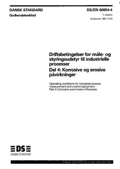 DANSK DS/EN 60654-4