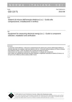 CEI 13-71
