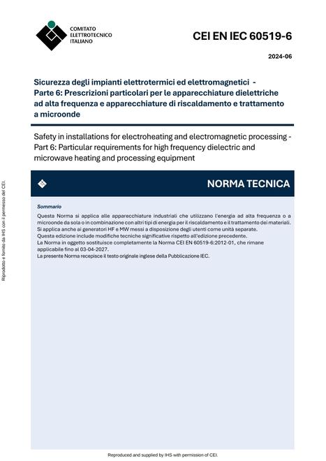 CEI EN IEC 60519-6
